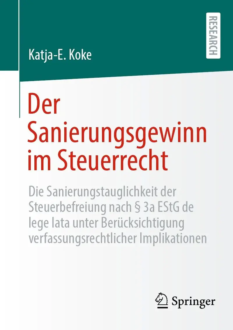 Der Sanierungsgewinn im Steuerrecht
