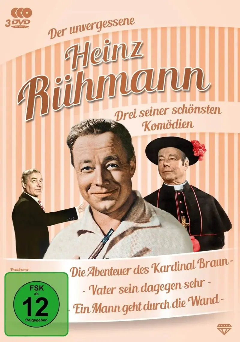 Der unvergessene Heinz Rühmann - Drei seiner schönsten Komödien - DVD