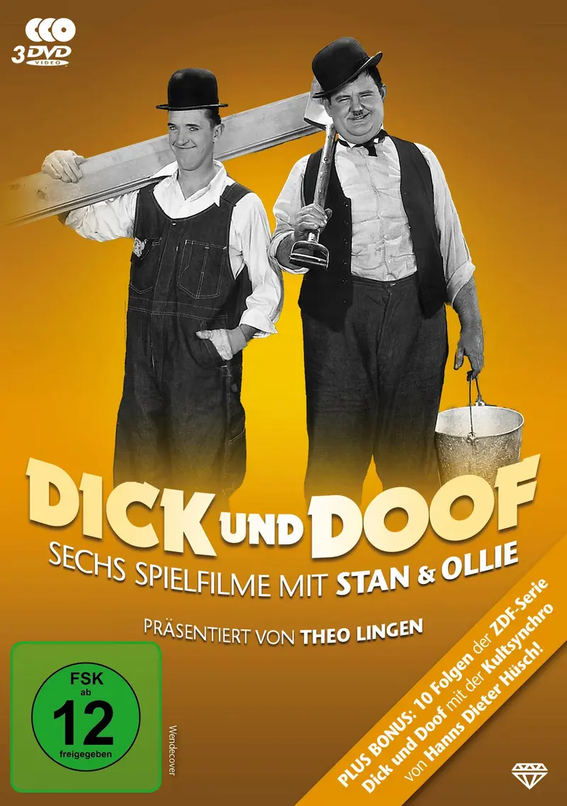 Dick und Doof - 6 Spielfilme mit Stan & Ollie - DVD