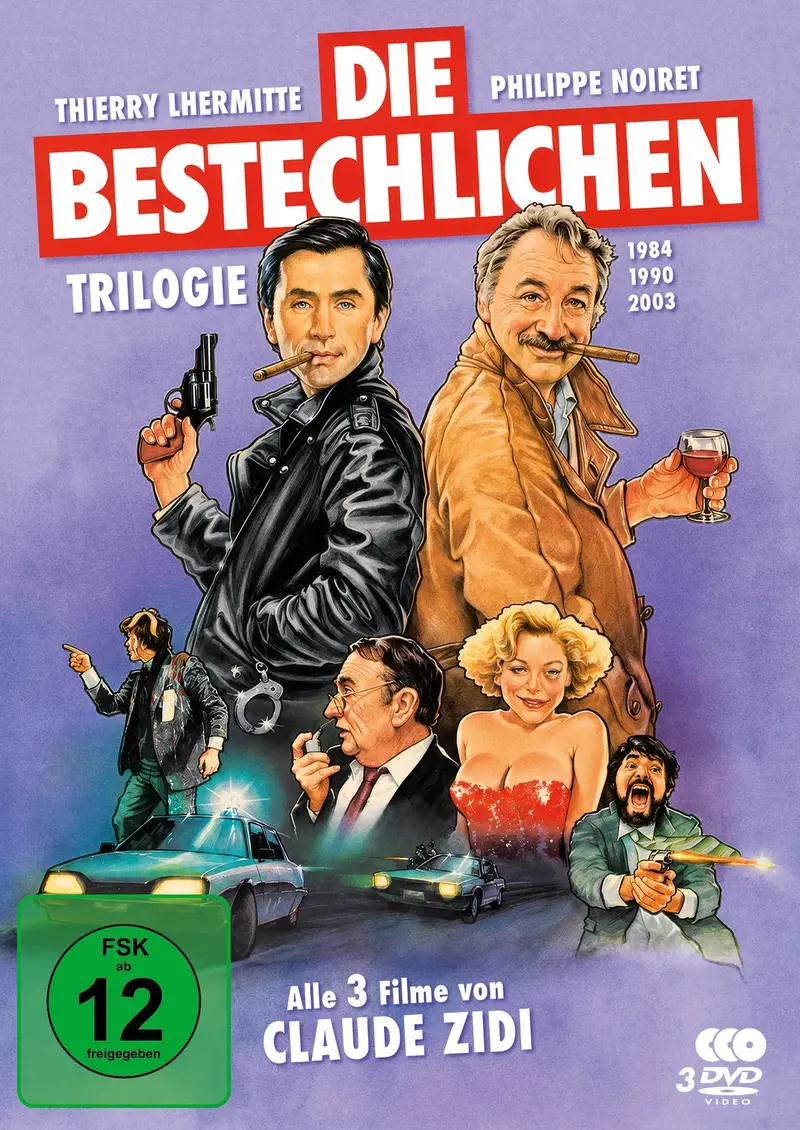 Die Bestechlichen - Die komplette Film-Trilogie von Claude Zidi - DVD
