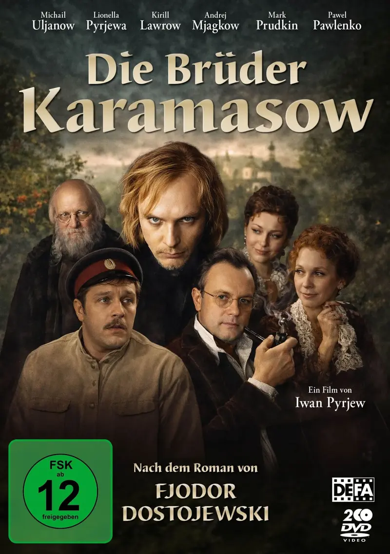 Die Brüder Karamasow - Der komplette Spielfilm - DVD