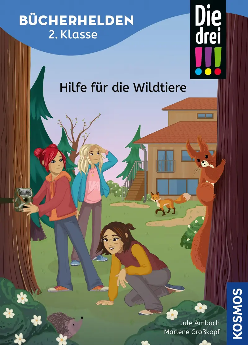 Die drei !!!, Bücherhelden 2. Klasse, Hilfe für die Wildtiere