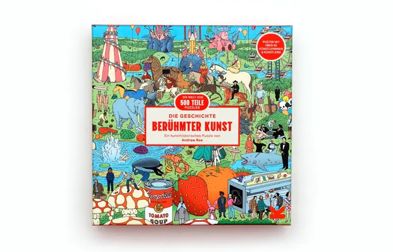 Die Geschichte berühmter Kunst