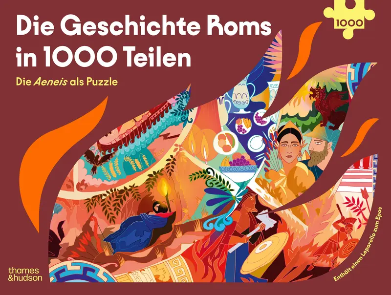 Die Geschichte Roms in 1000 Teilen. Die Aeneis als Puzzle