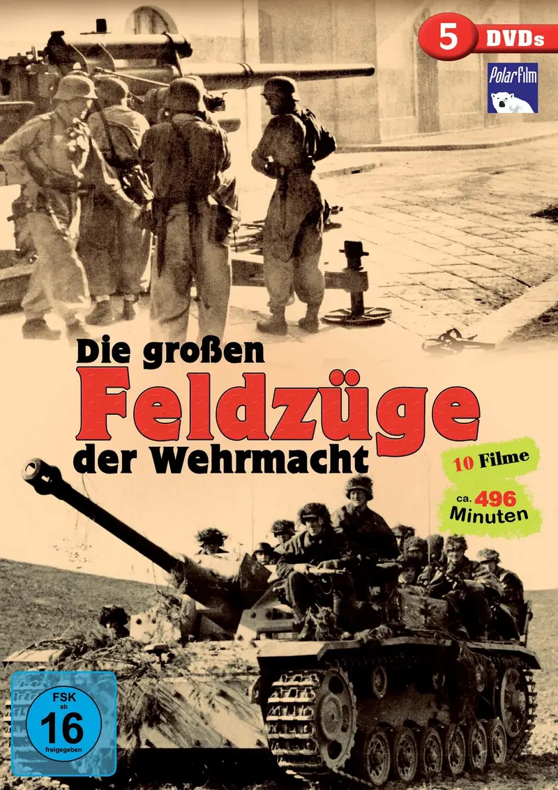 Die großen Feldzüge der Wehrmacht Box - DVD