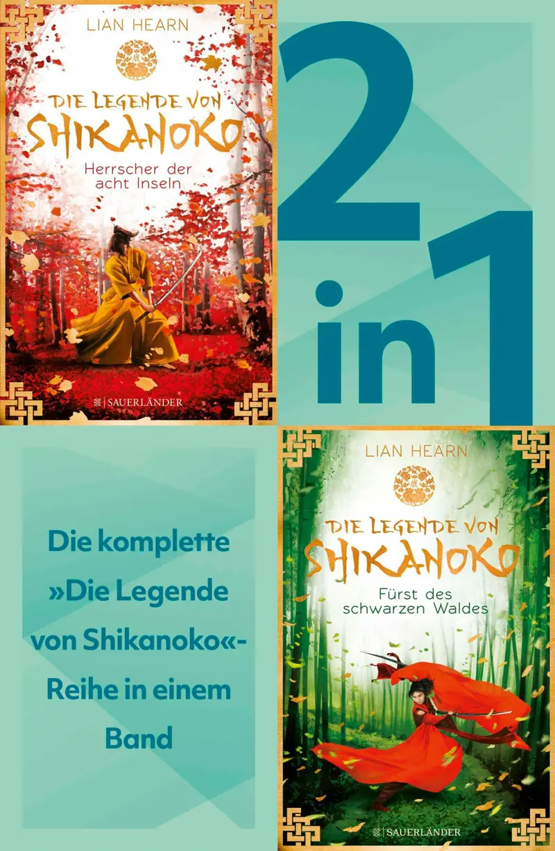 Die Legende von Shikanoko Band 1-2 in einem Bundle