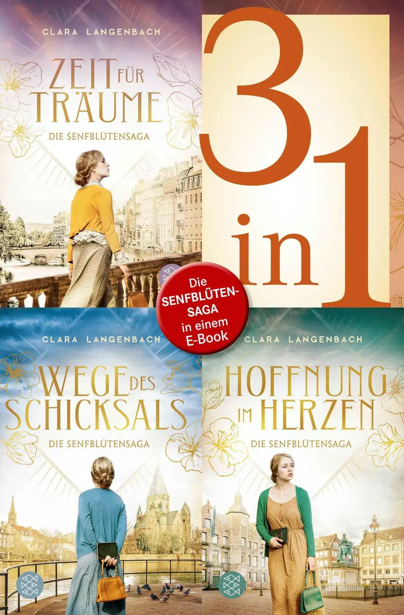 Die Senfblütensaga - Zeit für Träume / Wege des Schicksals / Hoffnung im Herzen - 3 Romane in einem Band