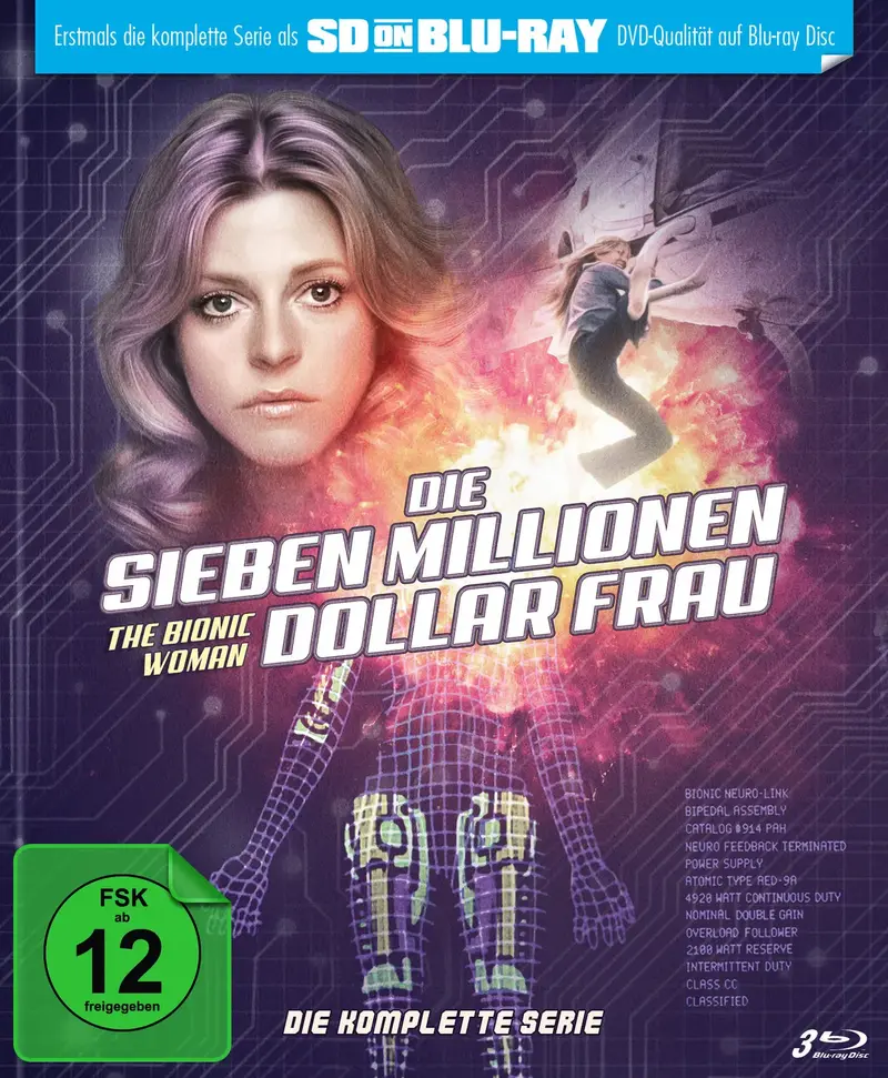 Die Sieben Millionen Dollar Frau - Die komplette Serie - Limited Edition - Mediabook - Blu-ray