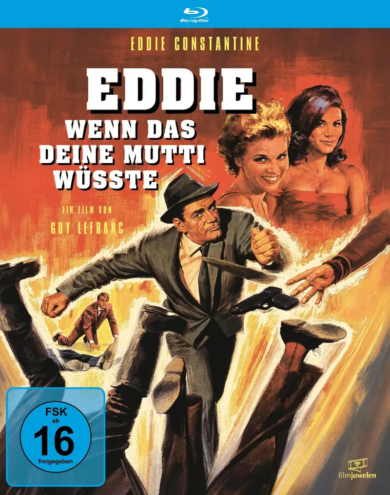 Eddie - wenn das deine Mutti wüsste! - Eddie Constantine / Jacques Roitfeld Produktion - Blu-ray