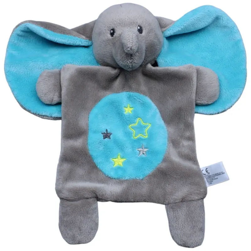 Elefant, blau