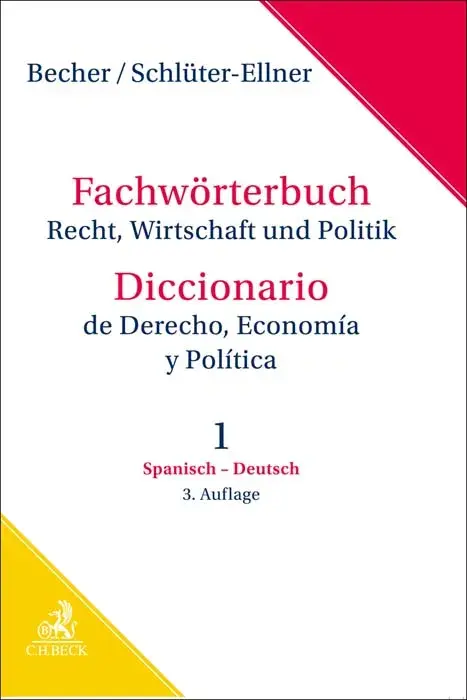 Fachwörterbuch Recht, Wirtschaft & Politik Band 1