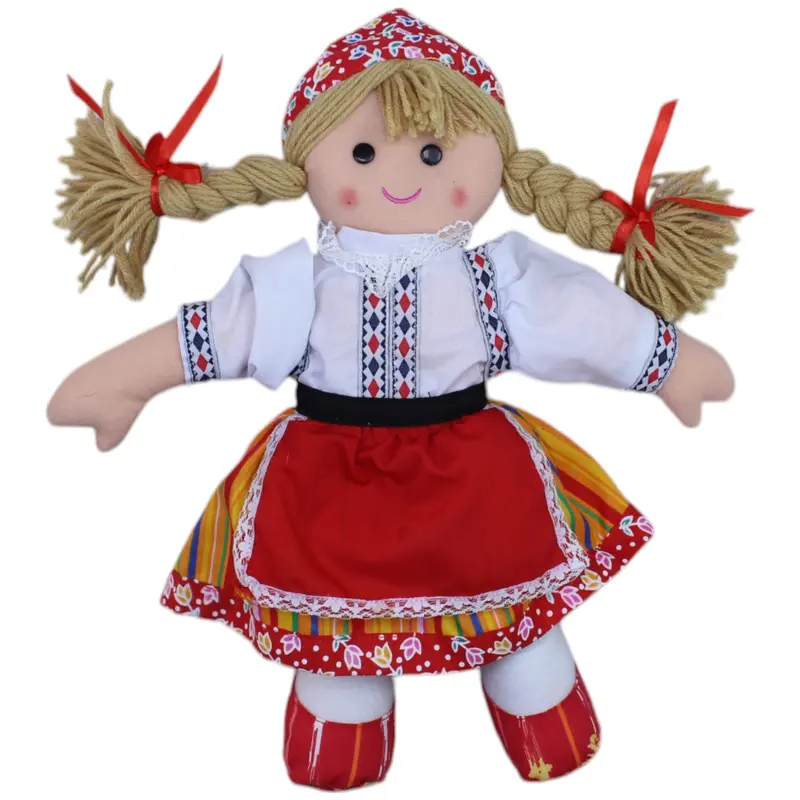 Frau mit Ost-Europäischer Tracht