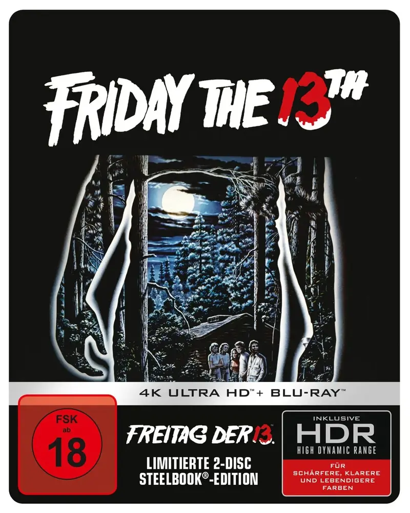 Freitag der 13. (Steelbook) - 4K UHD Blu-ray
