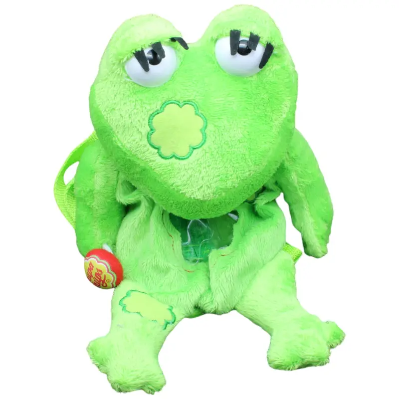 Frosch mit Lutscher, grün