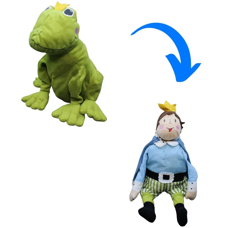 Froschkönig Wendepuppe, KVACK