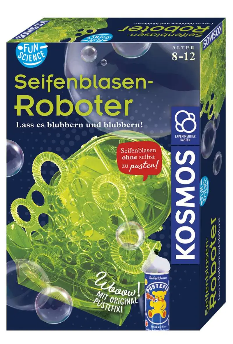 Fun Science Seifenblasen-Roboter