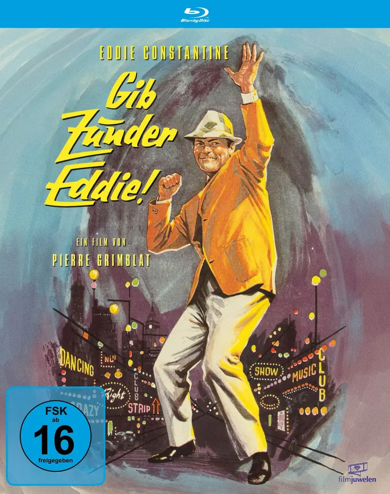 Gib Zunder, Eddie! - Eddie Constantine / Jacques Roitfeld Produktion - Blu-ray