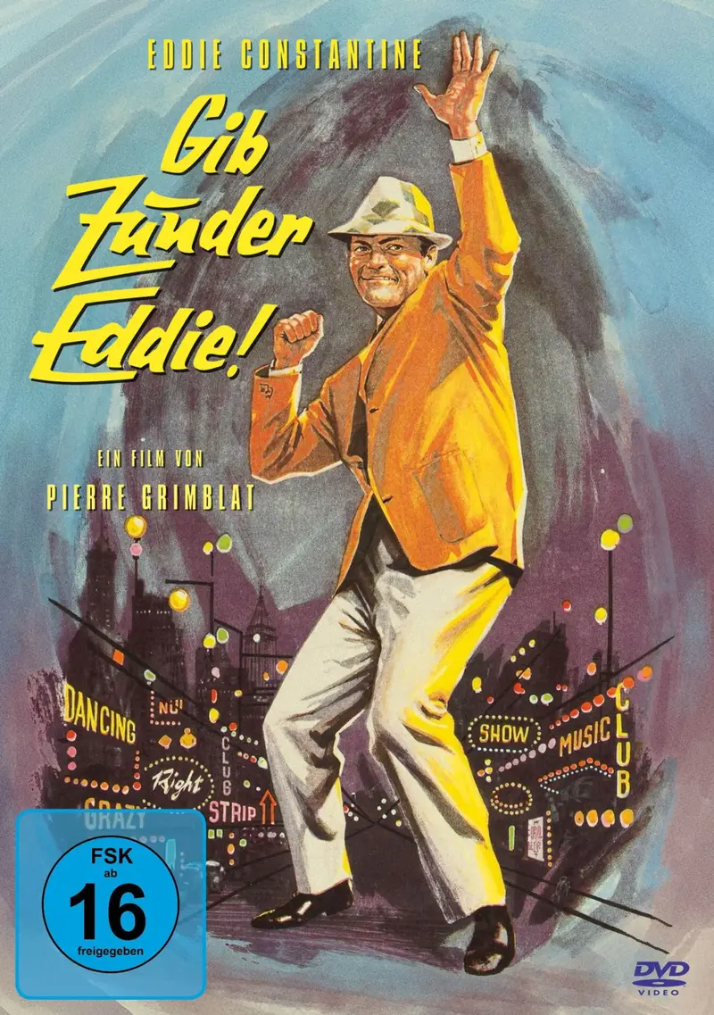 Gib Zunder, Eddie! - Eddie Constantine / Jacques Roitfeld Produktion - DVD