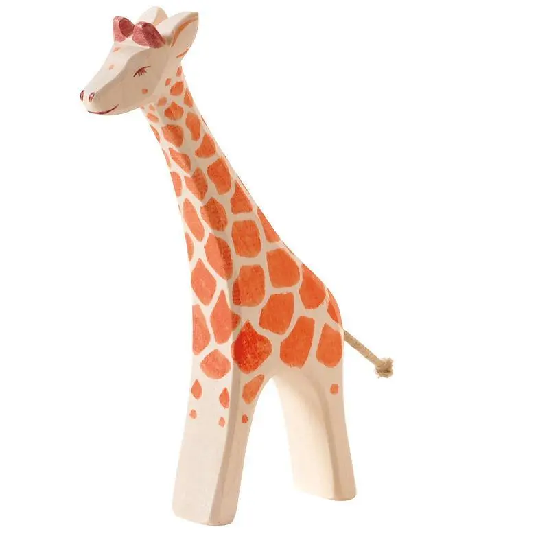 Giraffe groß laufend