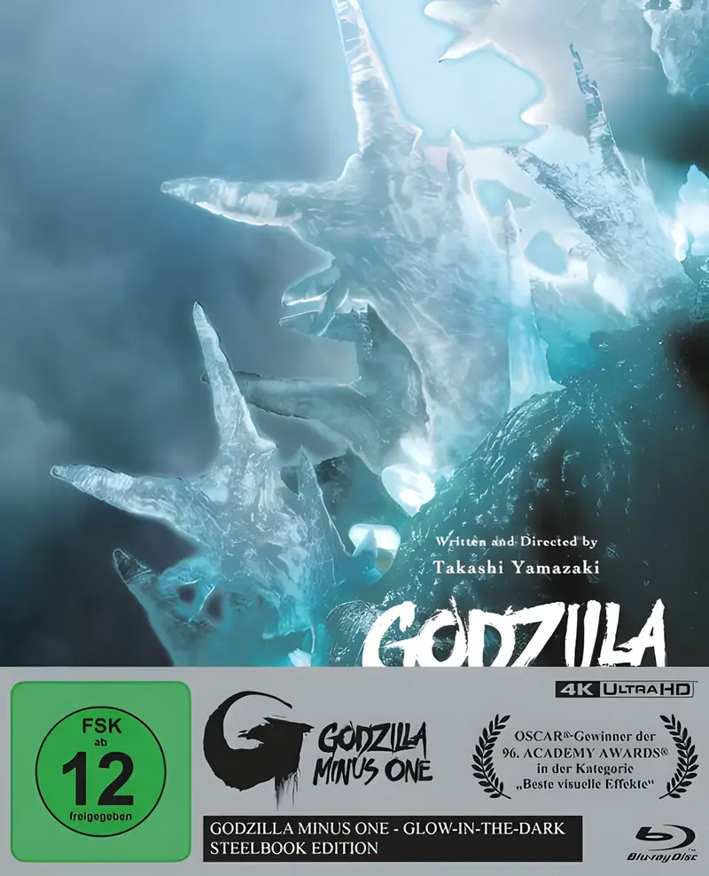 Godzilla Minus One - Glow-in-the-dark Steelbook Edition - 4K UHD Blu-ray