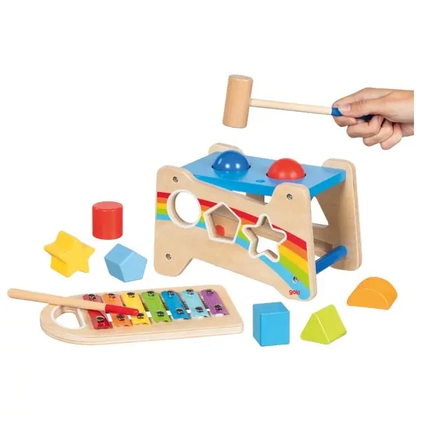 Hammerbank mit Xylophon und Sortierfunktion