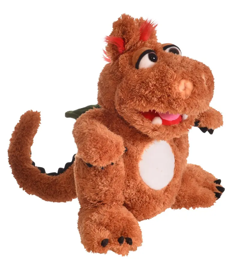 Handpuppe Olli das Drachenbaby
