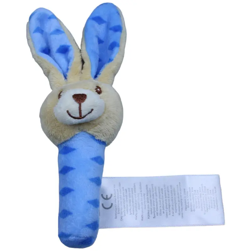 Hase, blau