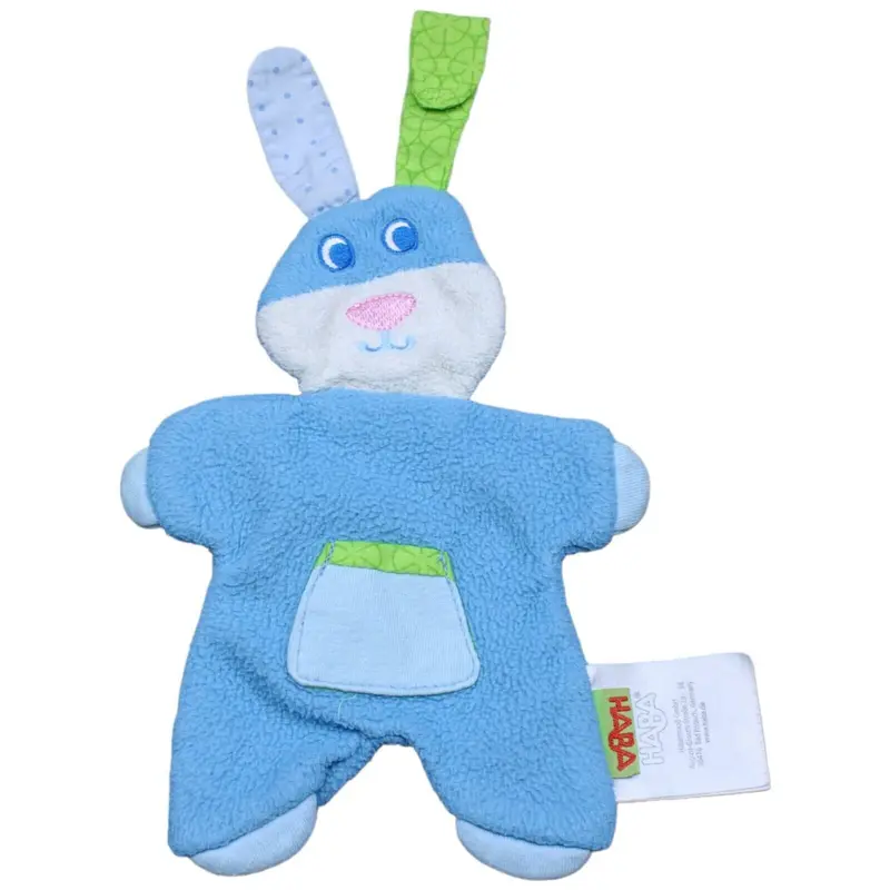 Hase, blau