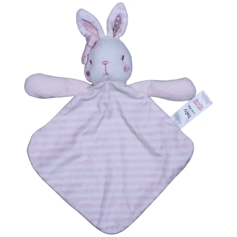 Hase mit Schleife, rosa