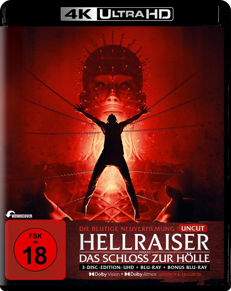 Hellraiser - Das Schloss zur Hölle - 4K UHD + Blu-ray