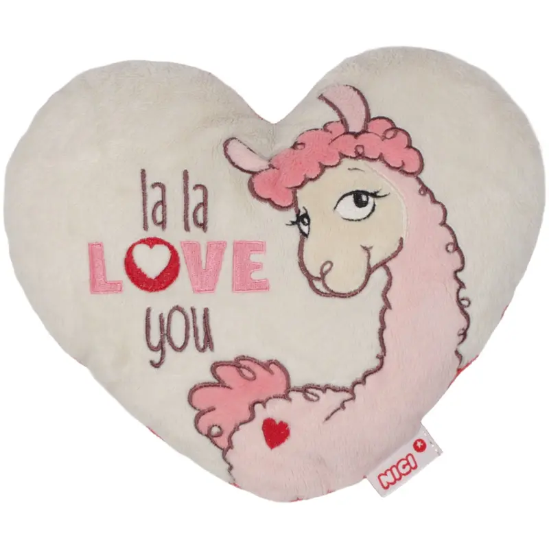 Herz mit Lama "la la LOVE you"