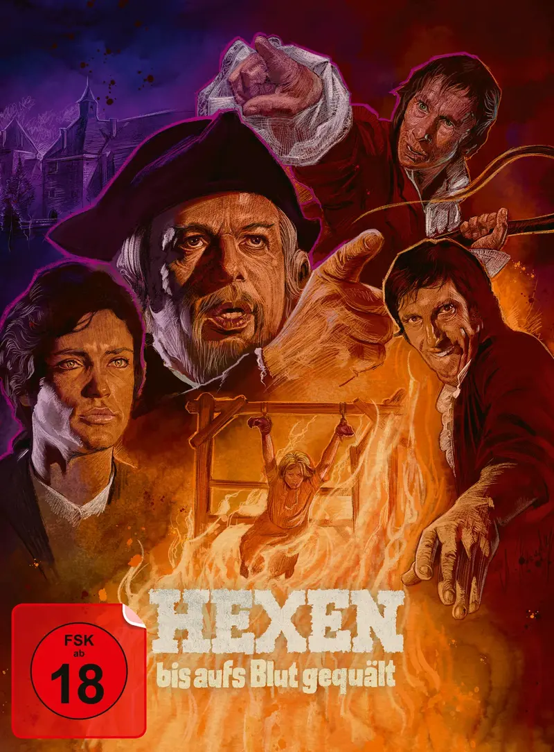 Hexen bis aufs Blut gequält (Mark of the Devil) Mediabook A - 4K UHD Blu-ray