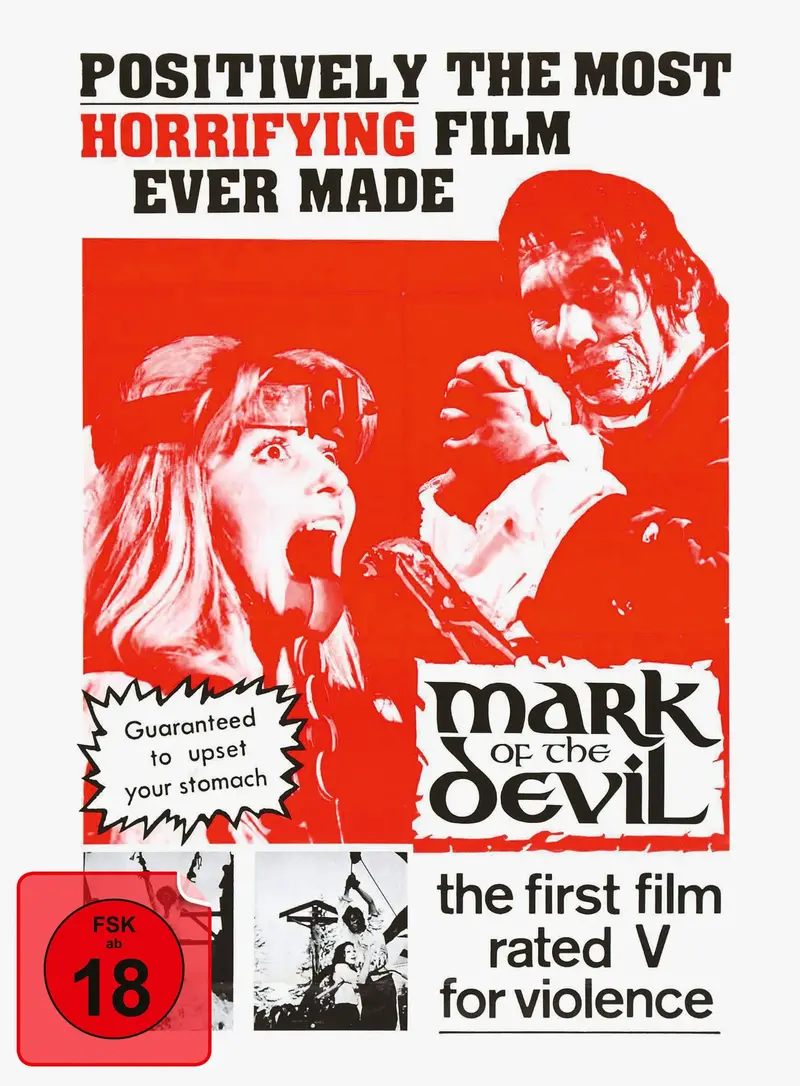 Hexen bis aufs Blut gequält (Mark of the Devil) Mediabook D - 4K UHD Blu-ray