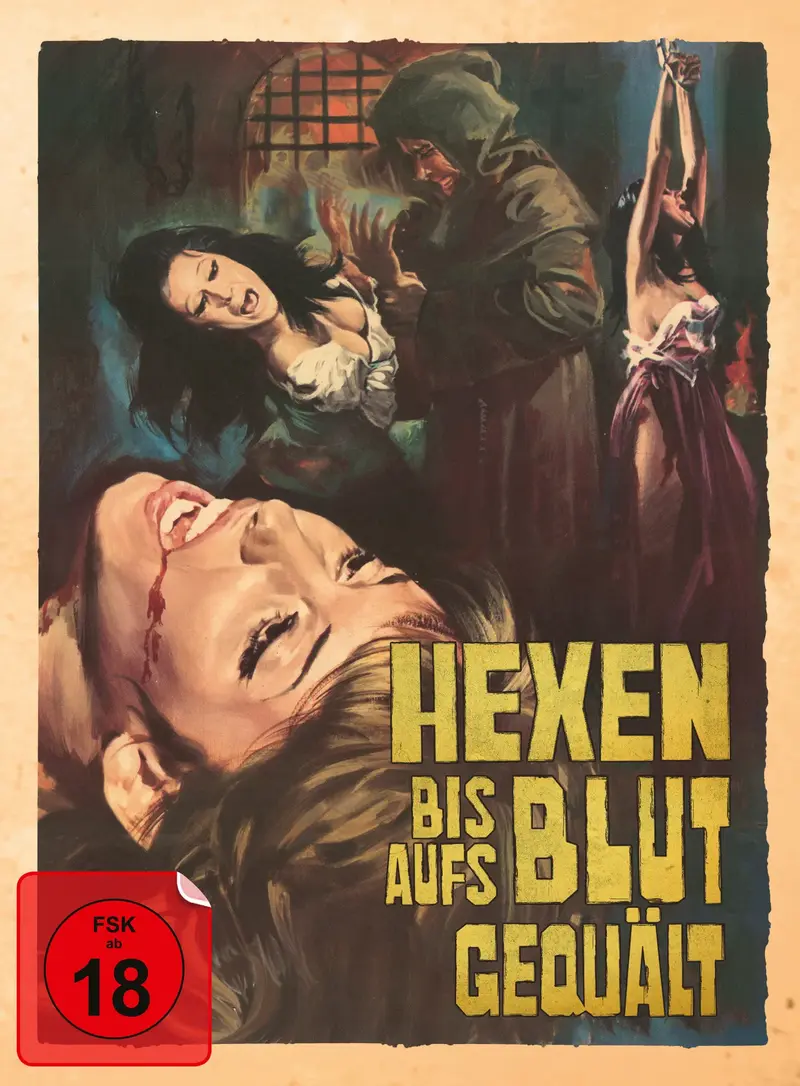 Hexen bis aufs Blut gequält (Mark of the Devil) Mediabook E - 4K UHD Blu-ray