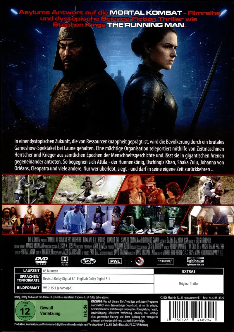 Immortal Combat - Kampf der Legenden - DVD