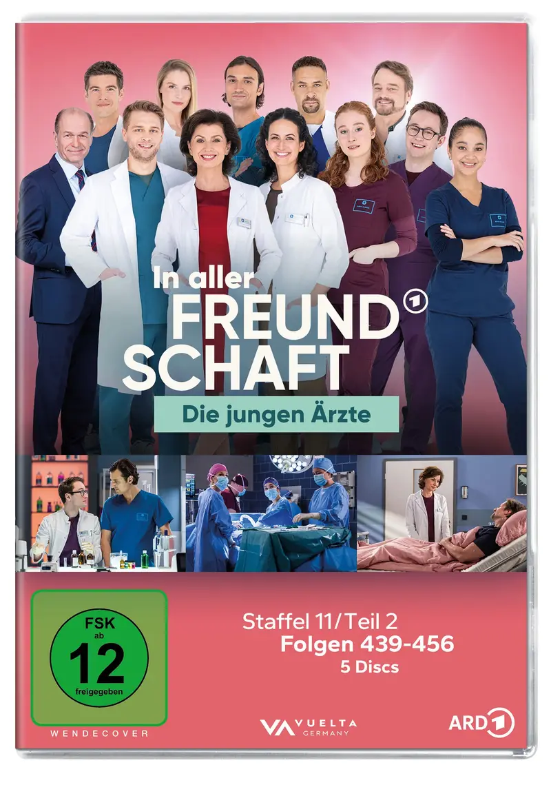 In aller Freundschaft - Die jungen Ärzte - Staffel 11, Teil 2 - Folgen 439-456 - DVD