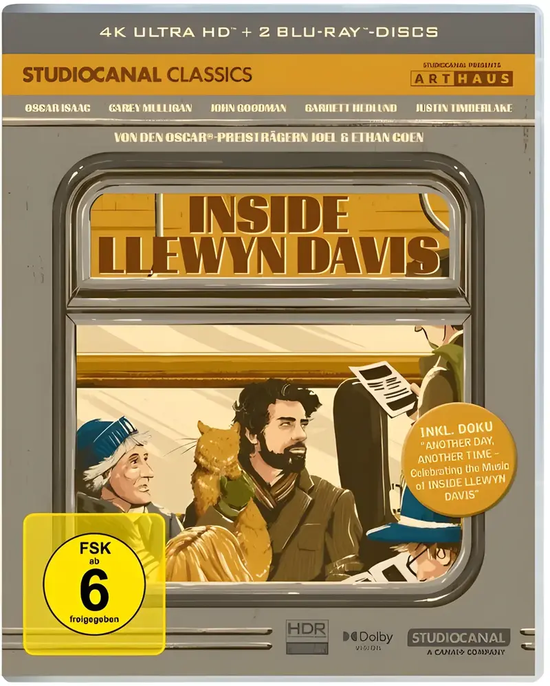 Inside Llewyn Davis - Collector's Edition - 4K UHD Blu-ray