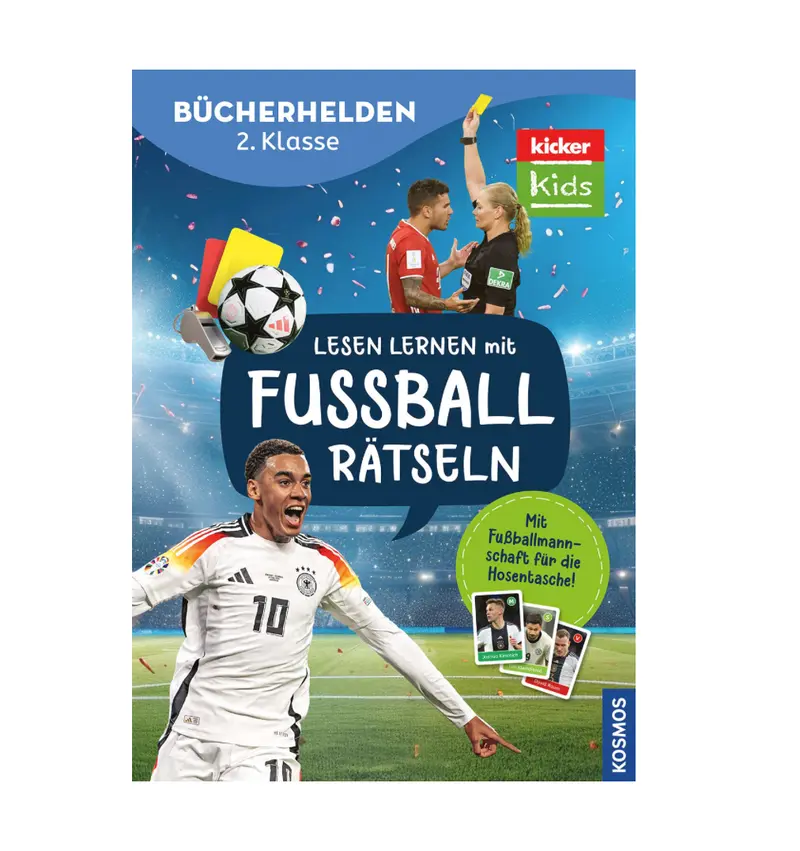 Kicker Kids ⎮ Bücherhelden 2. Klasse | Lesen Lernen mit Fußballrätseln