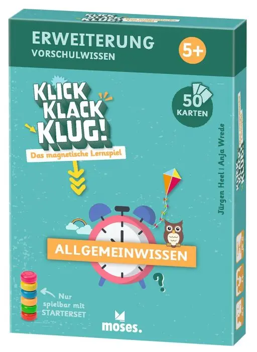 Klick Klack Klug Erweiterungsset Allgemeinwissen ab 5 Jahren