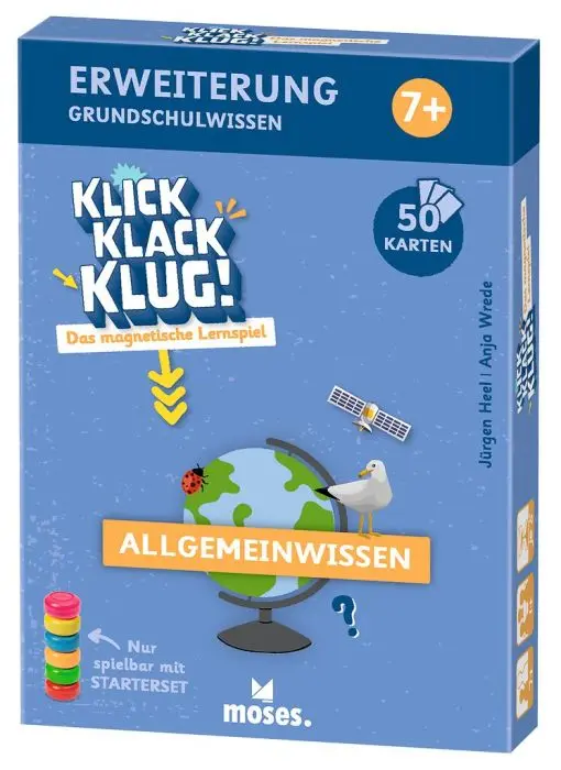 Klick Klack Klug Erweiterungsset Allgemeinwissen ab 7 Jahren