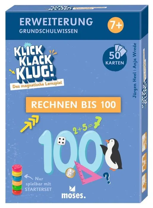 Klick Klack Klug Kartenset Rechnen bis 100 ab 7 Jahren