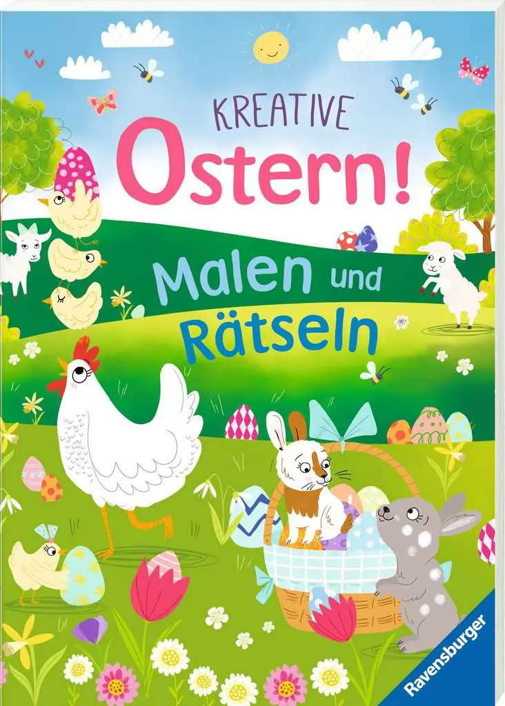 Kreative Ostern! Malen und Rätseln