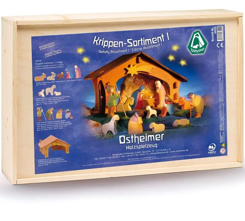 Krippen-Sortiment I 13-tlg.