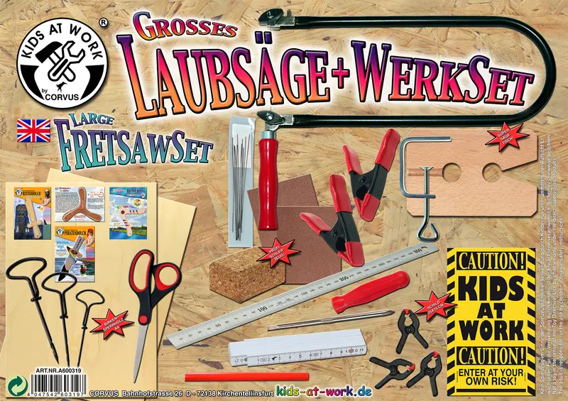 Laubsäge- und Werkset LX02