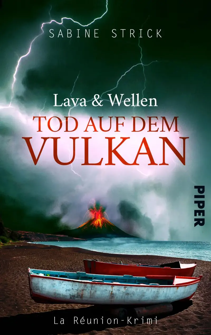 Lava und Wellen
