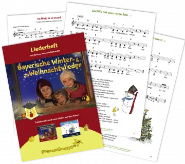 Liederheft Bayrische Winter- & Weihnachtslieder