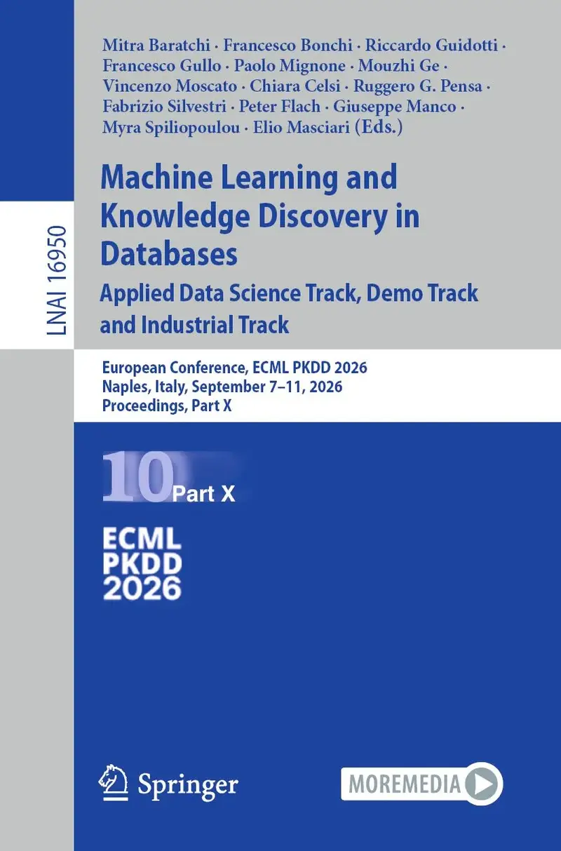 Machine Learning and Knowledge Discovery in Databases. Applied Data Science Track, Demo Track and Industrial Track