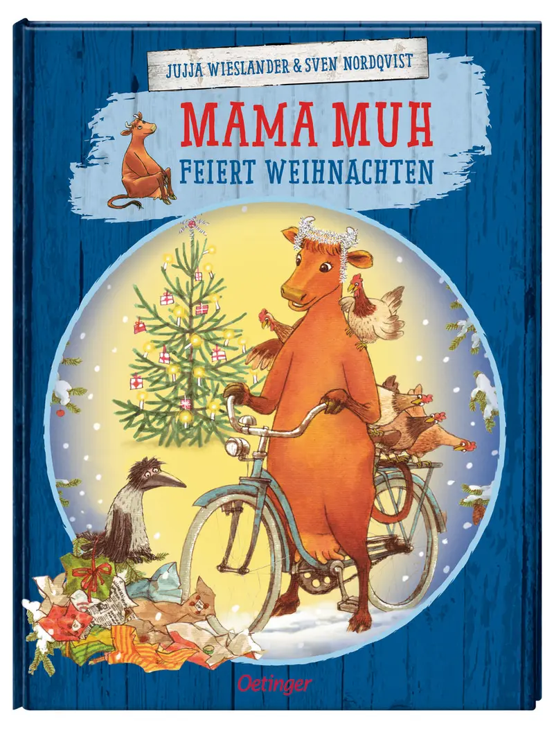 Mama Muh feiert Weihnachten