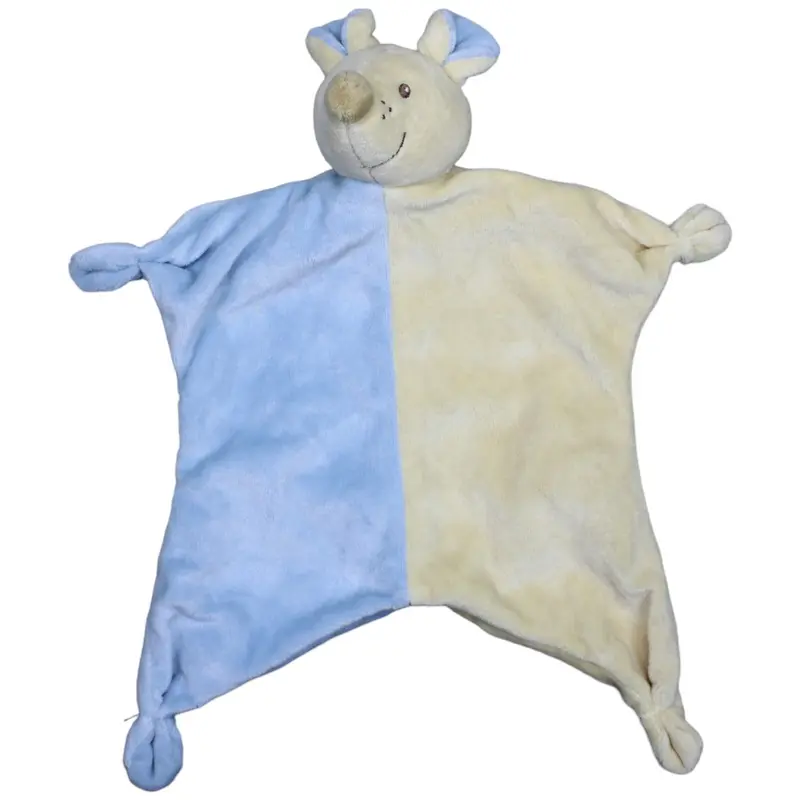 Maus, blau-gelb
