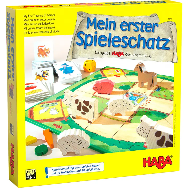Mein erster Spieleschatz - Die große HABA-Spielesammlung